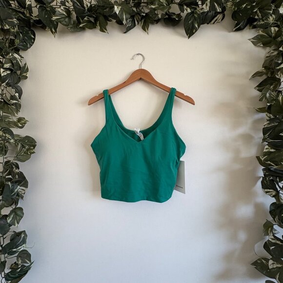lululemon athletica Tops - Lululemon Athletic Align Nulu Tank Top Cascade Green NWT Women’s Size 14
